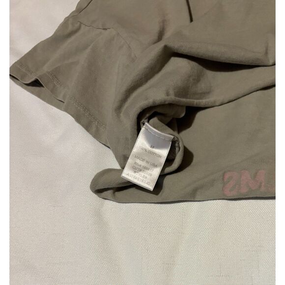 NWOT Altar'd State Joshua Tree Cropped Tee Shirt, Green/Pink, Sz. M - Picture 5 of 5